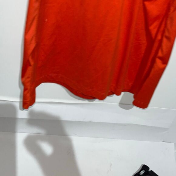 Nike Women's Dri-Fit Athletic Sleeveless Racerback Tank Top Orange Size Medium - Picture 6 of 6